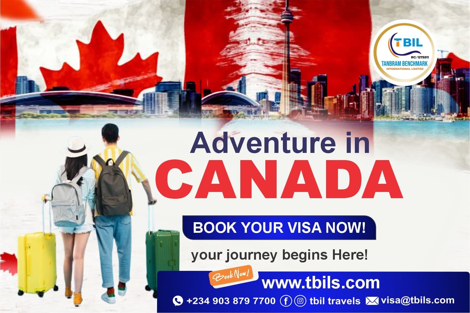 Adventure in Canada — TBILS Travel Nigeria