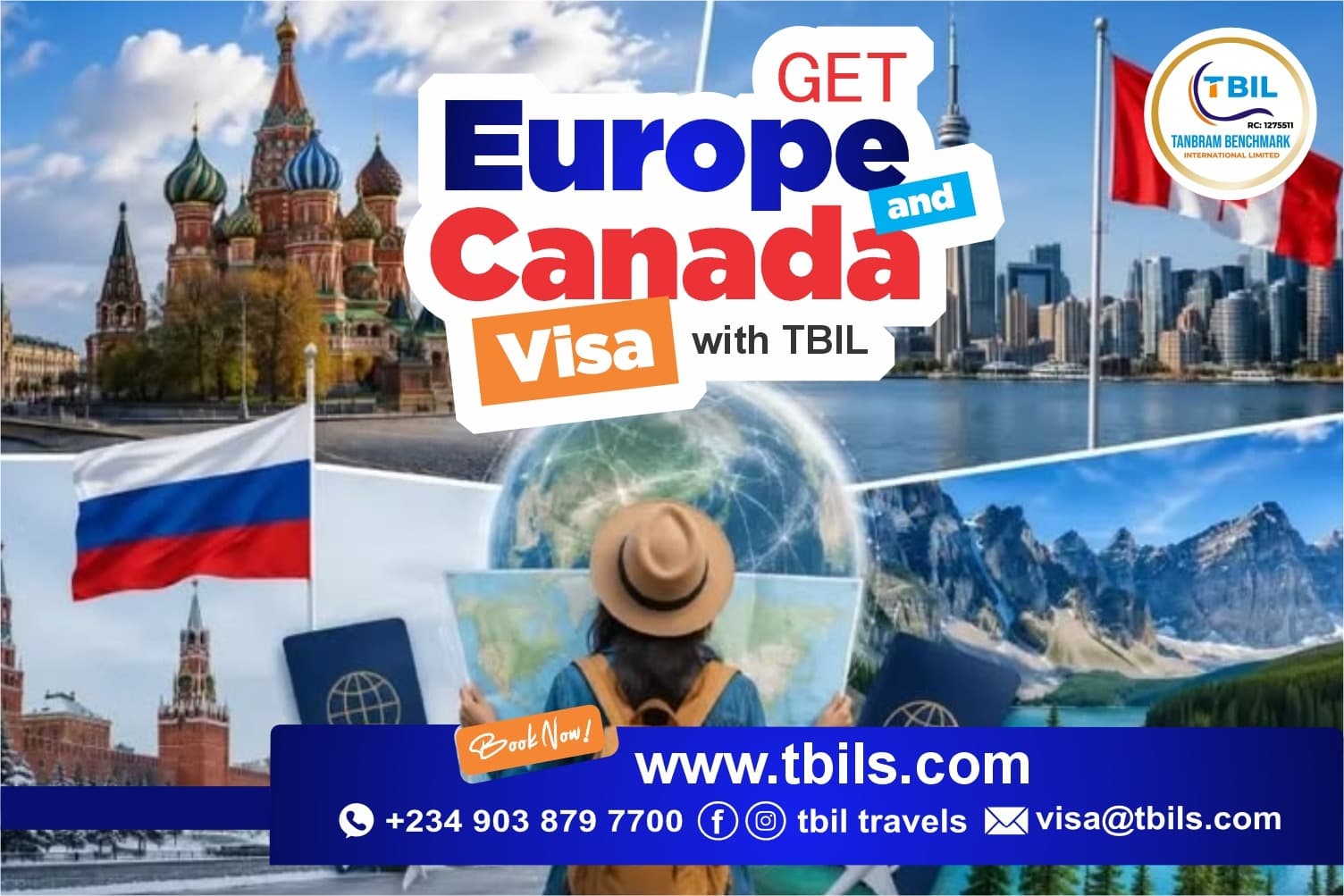 Canada and Europe Visa — TBILS Travel Nigeria