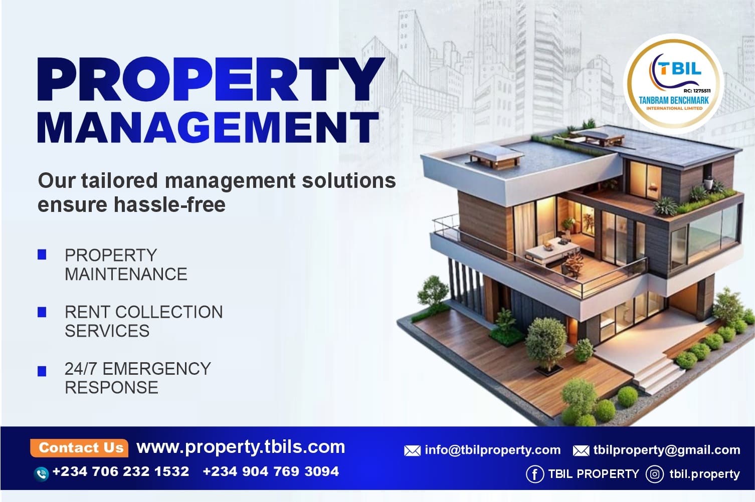 Property Management — TBILS Properties Nigeria