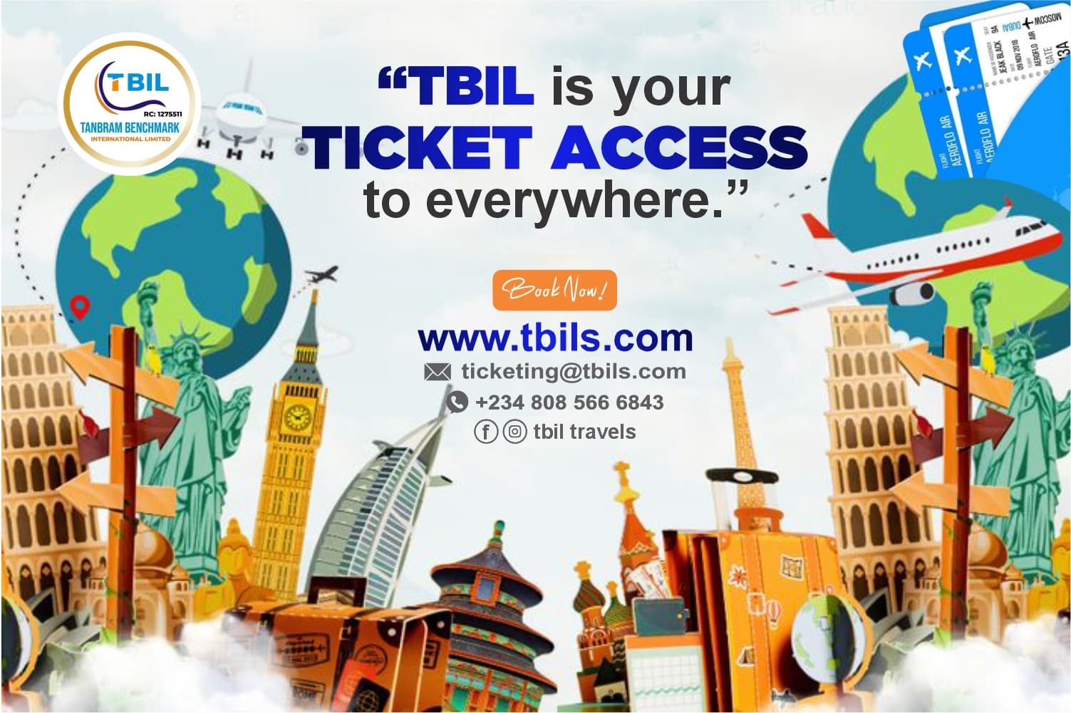 Ticket Access — TBILS Travel Nigeria